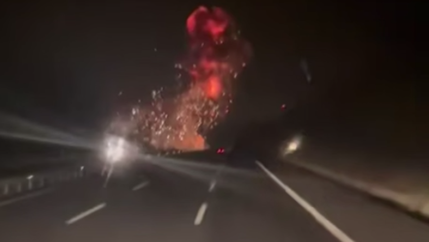 تحطم طائرة "إف-16" تركية بعد إقلاعها