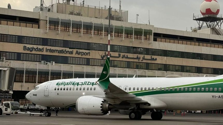 بعد اصلاح الاعطال.. اعادة فتح مدرج مطار بغداد الدولي