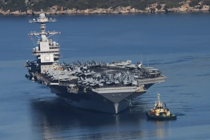 رويترز: حاملة الطائرات الأمريكية جيرالد فورد وصلت إلى إسرائيل