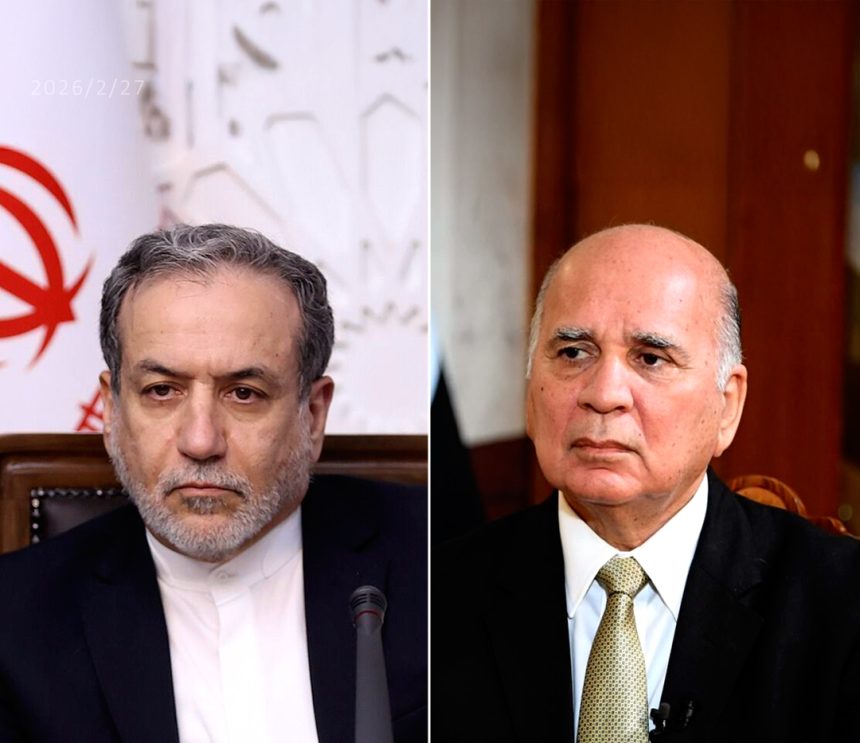 وزير الخارجية ونظيره الإيراني يؤكدان ضرورة إبعاد المنطقة عن مخاطر التصعيد والحرب