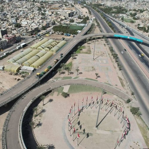 الإعمار: إنجاز المرحلة الأولى من مشروع صيانة (الجسر العنكبوتي) وافتتاحه يوم غد