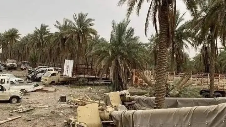 مصدر امني: صاروخ يستهدف منطقة جرف الصخر في محافظة بابل