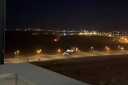 وسائل اعلام: الدفاعات الجوية تتصدى لهجوم بطائرة مسيرة على أطراف مطار أربيل