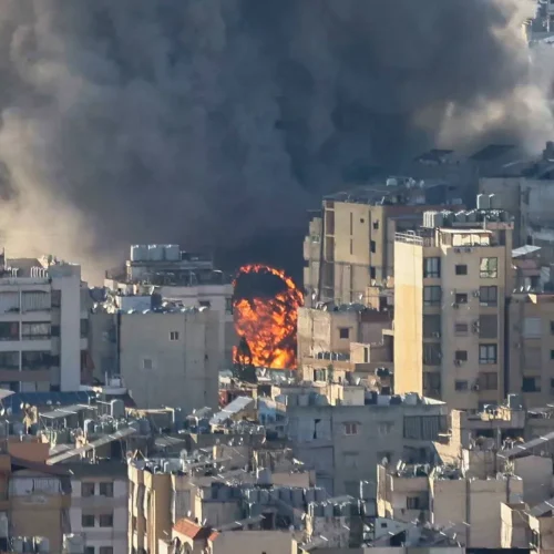 إسرائيل تشن سلسلة غارات عنيفة تستهدف الضاحية الجنوبية لبيروت