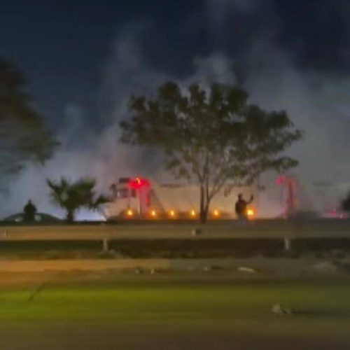 مصرع شخص بانفجار عرضي في مركبة على طريق الغزالية غربي بغداد