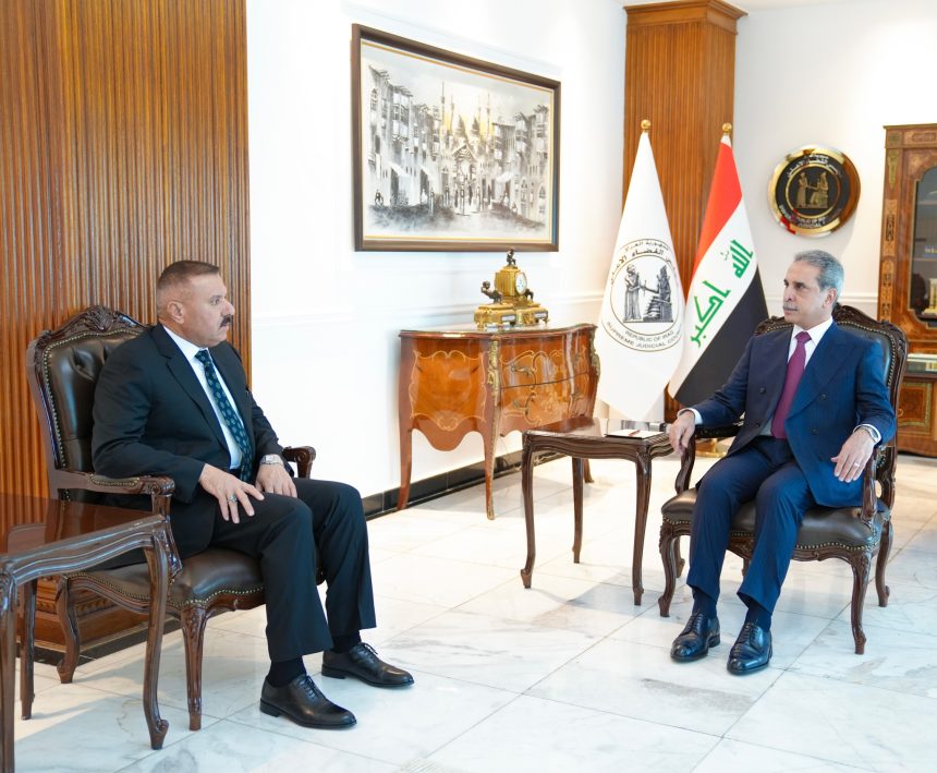 القاضي زيدان والشمري يبحثان الوضع الأمني وتعزيز التعاون المشترك بين القضاء ووزارة الداخلية