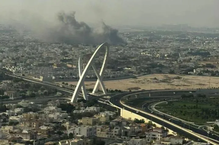 ‏الدفاع القطرية: اعترضنا 13 صاروخا و 4 مسيّرات ايرانية في عدة هجمات اليوم