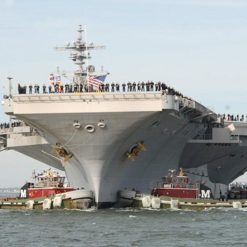 واشنطن تستعد لإرسال حاملة الطائرات "جورج بوش" إلى الشرق الأوسط