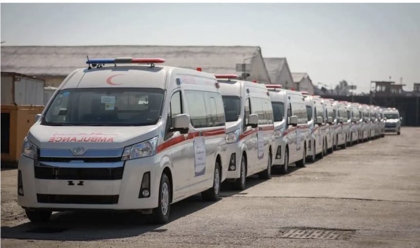 لبنان يتسلّم 15 سيارة إسعاف هبة من العراق