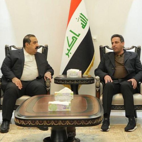 رئيس حزب التشريع زياد الجنابي يبحث مع السامرائي تطورات المرحلة السياسية