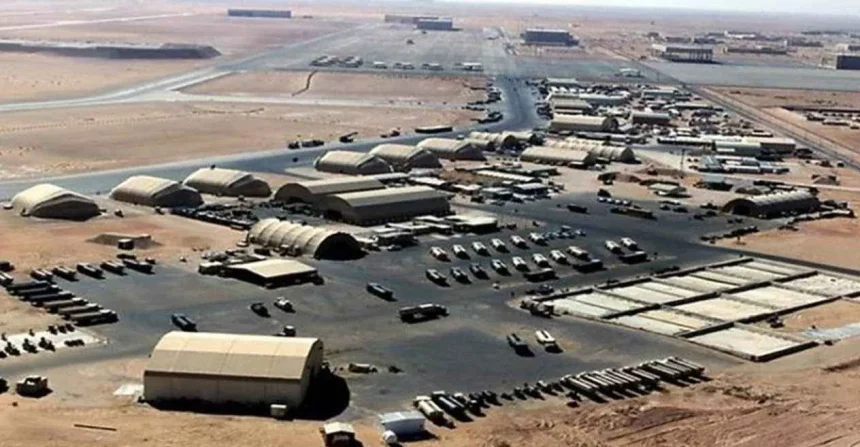 اسقاط مسيرة حاولت استهداف قاعدة فيكتوريا الامريكية في مطار بغداد