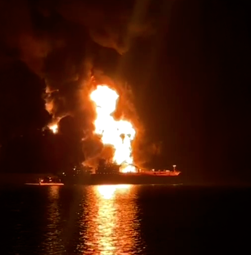 الإعلام الأمني: الهجوم على ناقلتي النفط تجاوز على السيادة العراقية