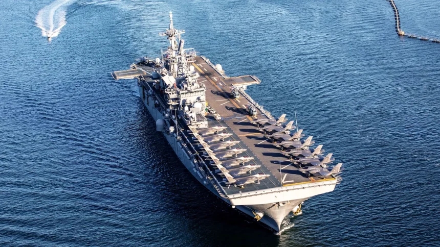 لتوسيع العملية ضد إيران.. البنتاغون يرسل قوات كبيرة من البحرية إلى الخليج