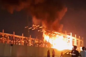 الداخلية تنفي سقوط مسيرة في محطة كهرباء "عكركوف": حمل زائد تسبب بانفجار محدود واندلاع حريق