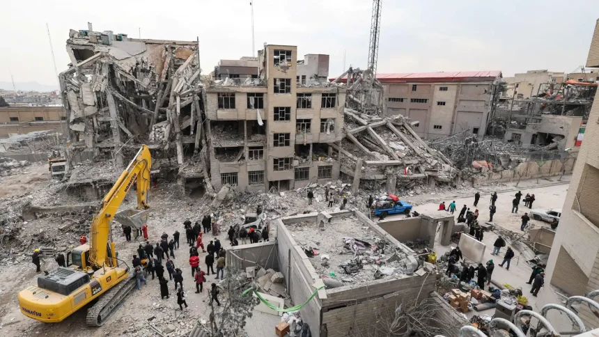 الحكومة الإيرانية: تضرر نحو 43 ألف منشأة مدنية في الهجمات الأخيرة