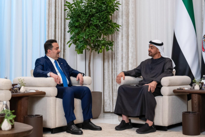 السوداني ورئيس الامارات يؤكدان ضرورة التنسيق العربي للحد من التصعيد والعمل على إنهاء الحرب