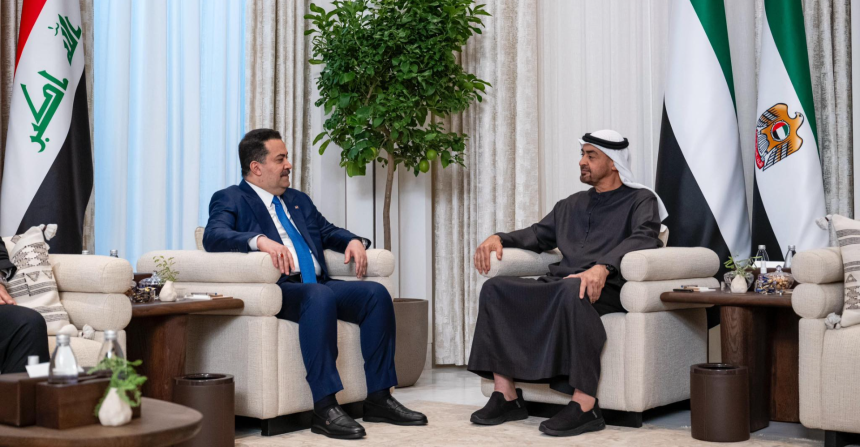 السوداني ورئيس الامارات يؤكدان ضرورة التنسيق العربي للحد من التصعيد والعمل على إنهاء الحرب