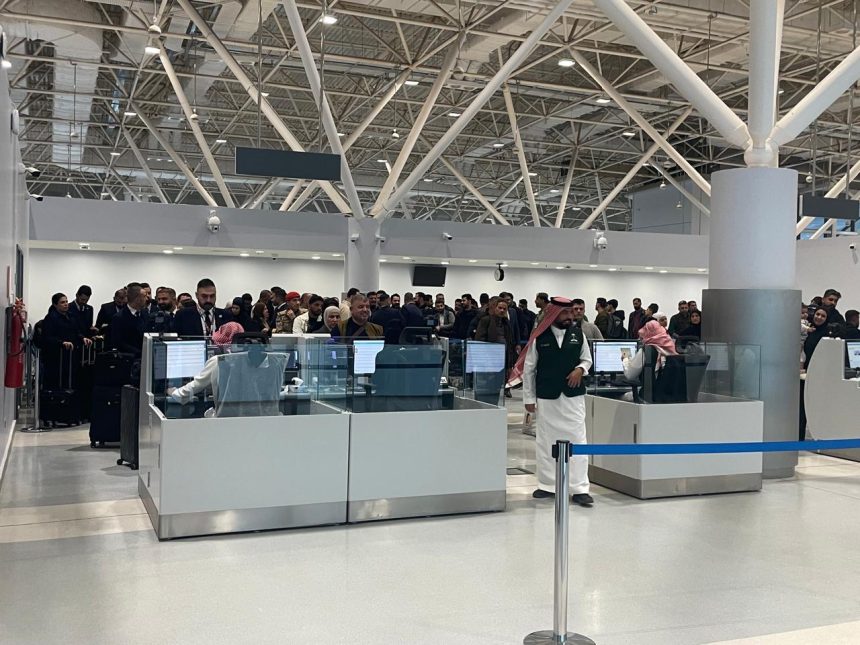 الخارجية: وصول أولى رحلة من الهند إلى منفذ عرعر الحدودي