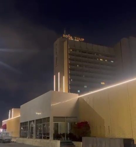 الداخلية: فرق الدفاع المدني تعاملت مع مقذوف سقط فوق سطح فندق الرشيد في بغداد