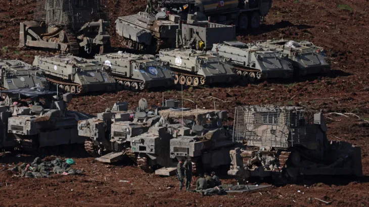 الجيش الإسرائيلي يعلن دخول فرقة ثالثة إلى العملية البرية في جنوب لبنان