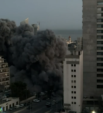 الصحة اللبنانية: 12 شهيدا و41 مصابا في الغارات الإسرائيلية على بيروت