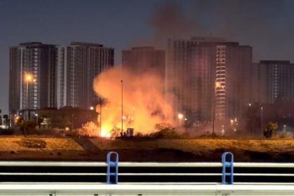 ثلاث مسيرات تستهدف القاعدة العسكرية في ام قصر بمحافظة البصرة