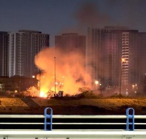 ثلاث مسيرات تستهدف القاعدة العسكرية في ام قصر بمحافظة البصرة