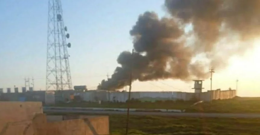 قصف يستهدف مقر قيادة عمليات الحشد الشعبي في نينوى