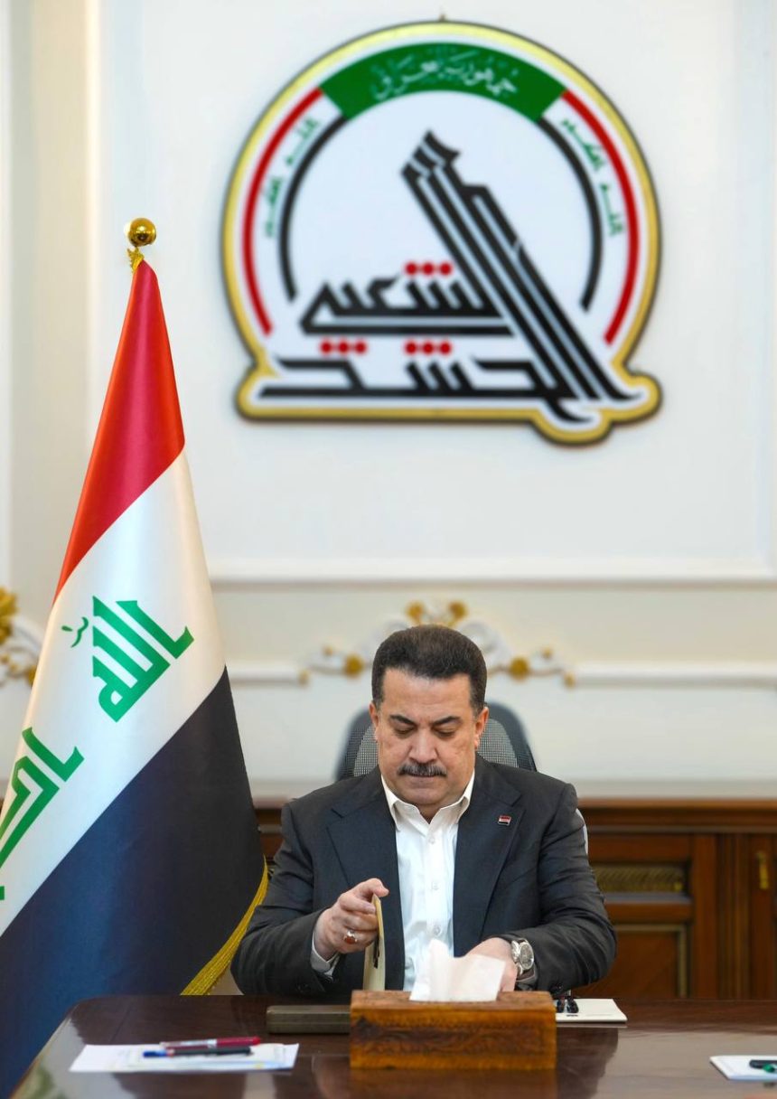 السوداني: لا يمكن التهاون إزاء أي استهداف للحشد الشعبي وباقي صنوف القوات المسلحة