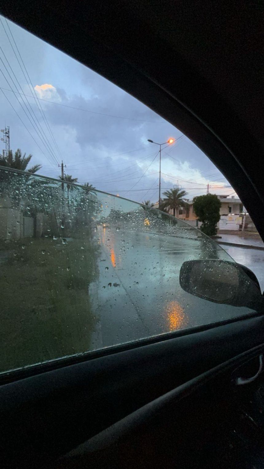 الأنواء الجوية تنشر كميات الأمطار المتساقطة في عموم العراق