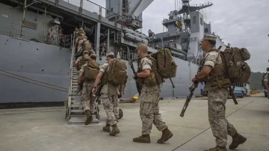 مصادر أميركية: نشر وحدة مشاة البحرية بالمنطقة خلال الأيام المقبلة