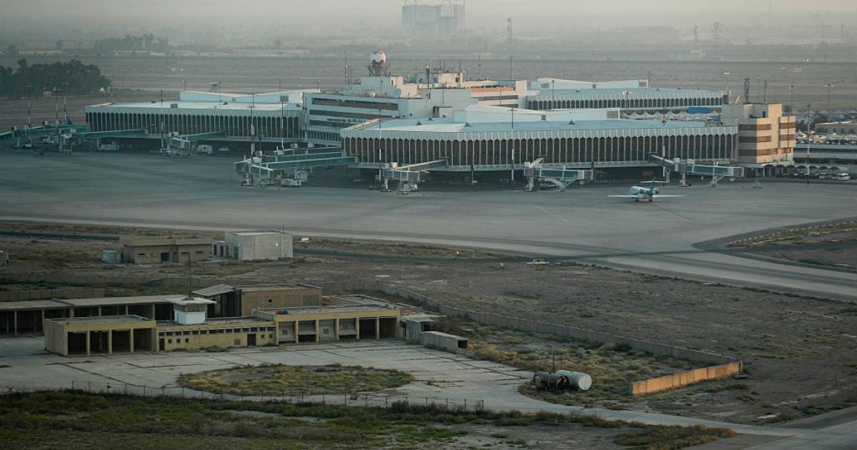 لأسباب غير معروفة.. هبوط عدد من الطائرات الأمريكية بمقر الدعم الدبلوماسي داخل مطار بغداد