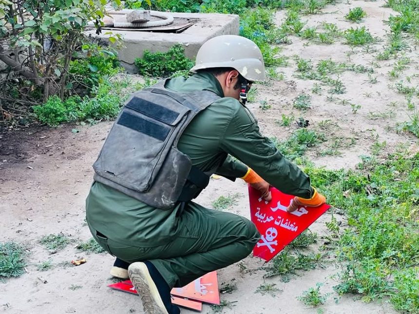 الداخلية تؤكد على ضرورة الالتزام بالتعليمات وعدم الاقتراب من المخلفات الحربية