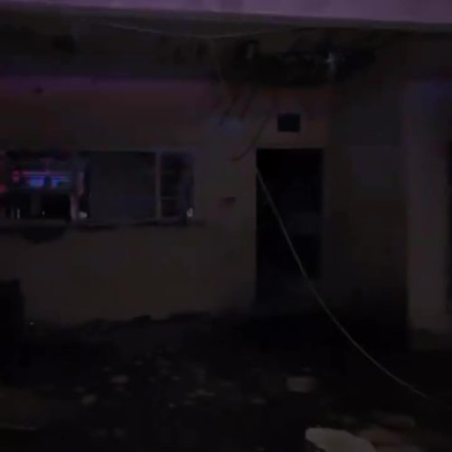 سقوط قذيفة على منزل في منطقة السيدية جنوبي بغداد