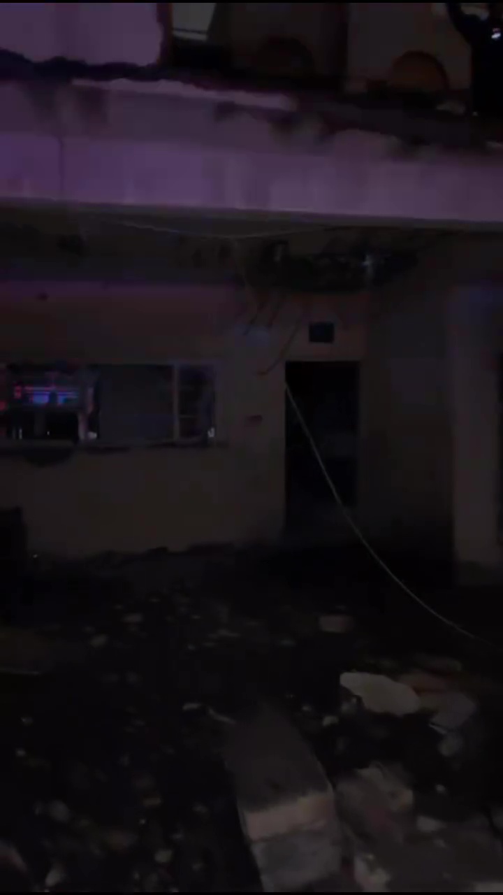 سقوط قذيفة على منزل في منطقة السيدية جنوبي بغداد