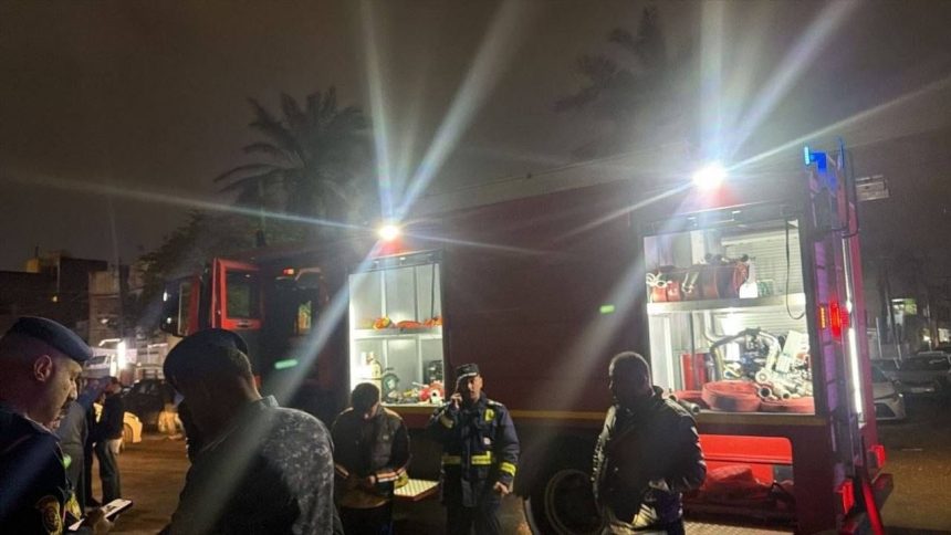 مصرع 4 فتيات نتيجة اندلاع حريق داخل منزلهم في منطقة كمب سارة وسط بغداد