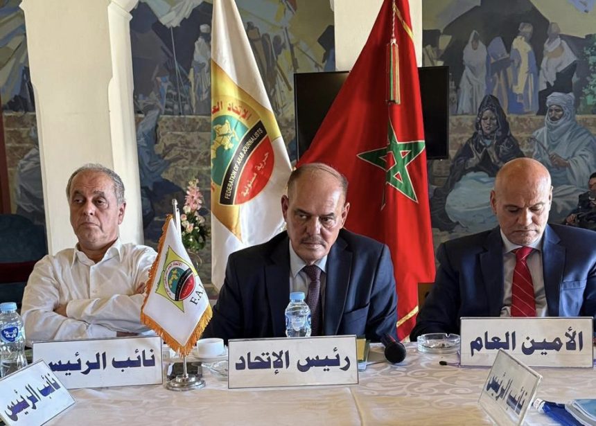 الاتحاد العام للصحفيين العرب يدين بشدة الهجوم الاسرائيلي على الصحفيين فى لبنان