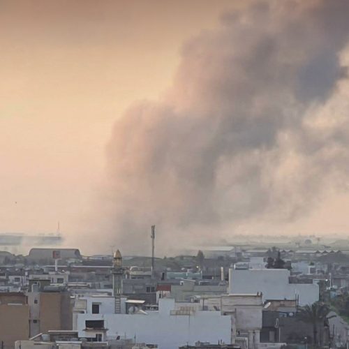 قصف جوي يستهدف أحد مقار الحشد الشعبي في كركوك