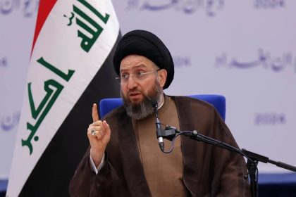 الحكيم يدين استهداف منزل رئيس إقليم كردستان في دهوك ويعده عملاً خطيراً يهدد أمن العراق