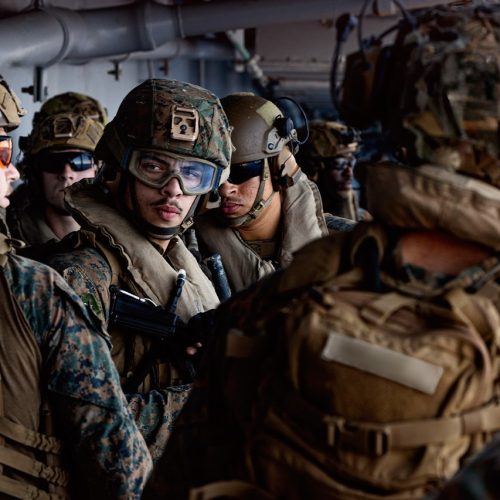 ‏القيادة المركزية الأميركية: وصول 3500 من مشاة البحرية على متن السفينة تريبولي للمنطقة