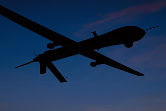 اسقاط مسيرة حاولت استهداف قاعدة بلد الجوية في صلاح الدين