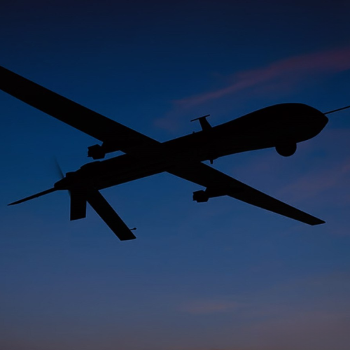 اسقاط مسيرة حاولت استهداف قاعدة بلد الجوية في صلاح الدين