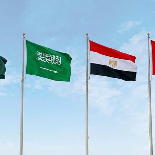 وزراء خارجية السعودية وتركيا ومصر وباكستان يؤكدون أهمية تكثيف الجهود لاحتواء الأزمة