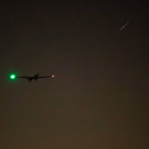 سقوط مسيرة في الجانب العسكري لمطار بغداد الدولي