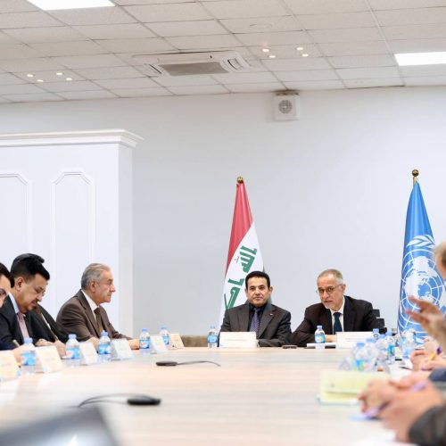 الأعرجي: العراق يشجع سياسة الحوار والدبلوماسية كخيار أساسي لحل النزاعات بين الدول