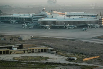 استهداف محيط مقر الدعم الدبلوماسي في مطار بغداد الدولي بطائرة مسيرة