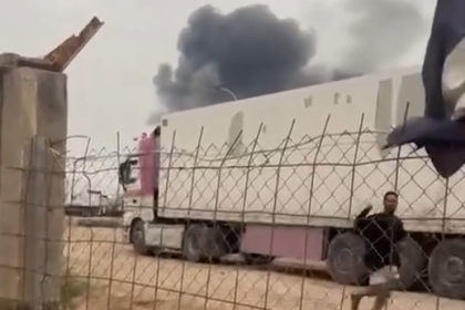 بالفيديو.. استشهاد مواطن عراقي وإصابة آخر بقصف استهدف صالة المسافرين بالجانب الإيراني من منفذ الشلامجة