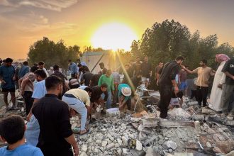 قصف جوي يستهدف معسكرًا للحشد الشعبي في محافظة ديالى