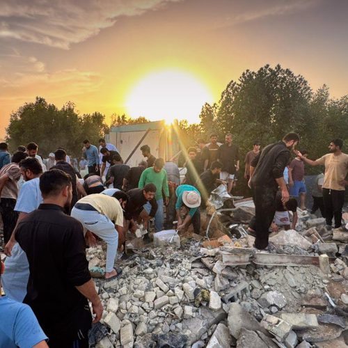 قصف جوي يستهدف معسكرًا للحشد الشعبي في محافظة ديالى