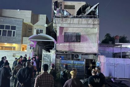 مخلفة ضحايا واضرار مادية.. مسيرة ومقذوفات تسقط على مناطق الغزالية وجميلة وشارع فلسطين في بغداد